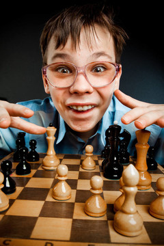 書呆子下棋