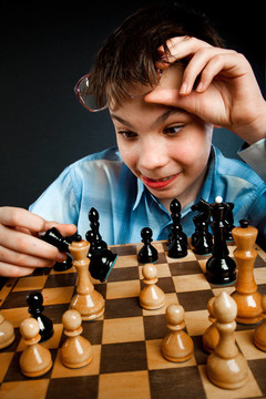 書呆子下棋
