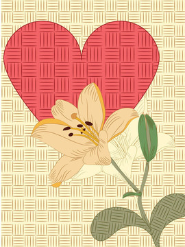 向量心與百合