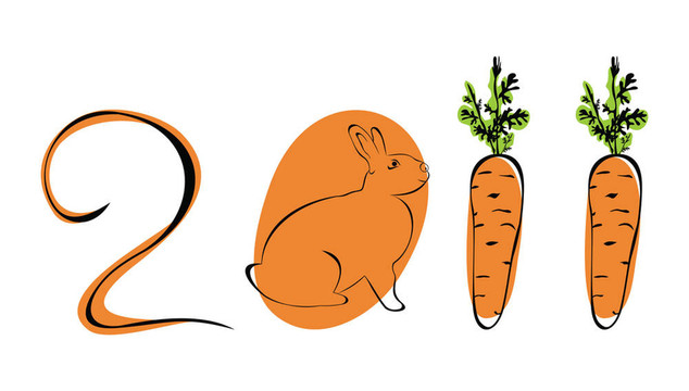 兔子是符號2011