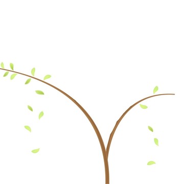 綠葉枝概念圖