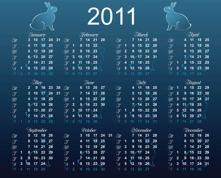 歐洲日歷2011