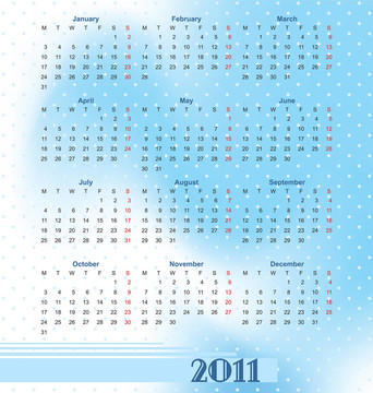 歐洲歷法2011