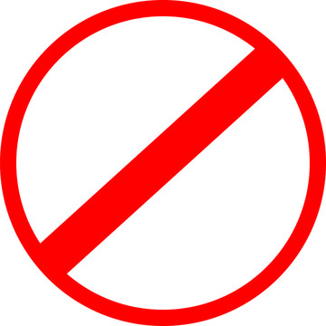 不警告標(biāo)志