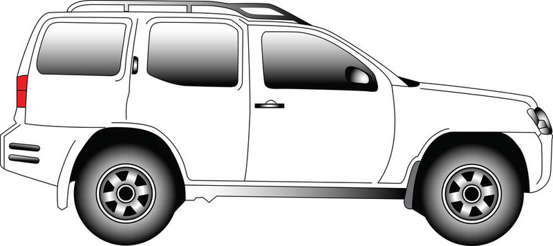 向量車側(cè)視圖