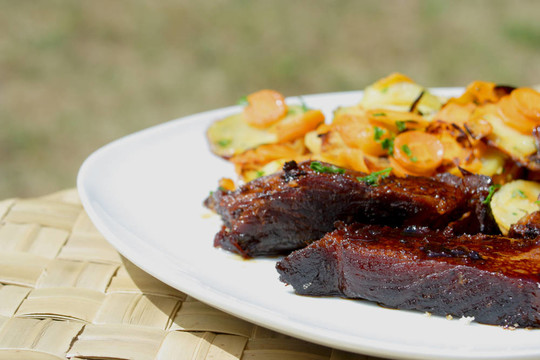 牛肉炒