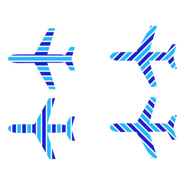 標(biāo)志的飛機(jī)
