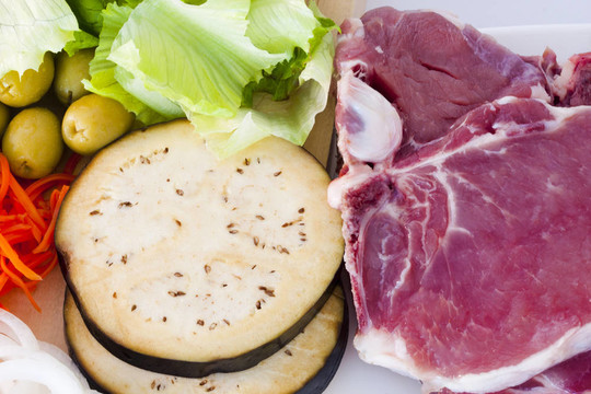 生牛肉片
