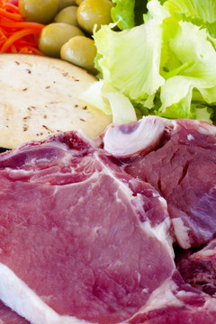 生牛肉片