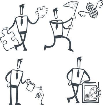 素描的人
