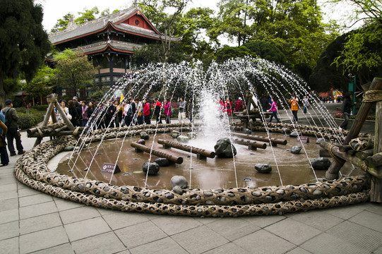 都江堰 噴水池