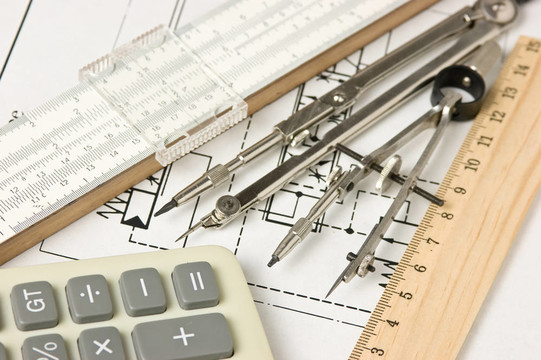 技術圖紙上的工程工具