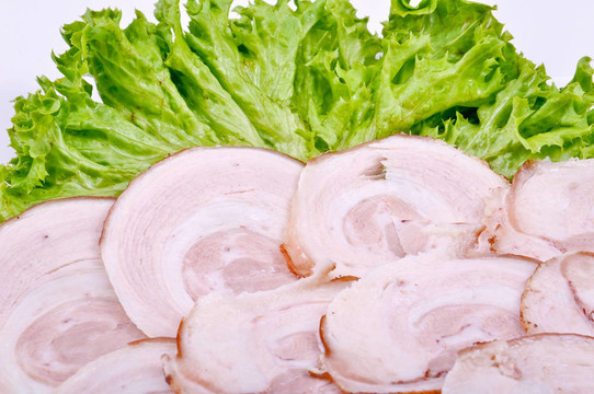 切斷肉卷