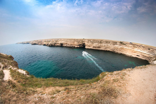 半島tarhankut海岸