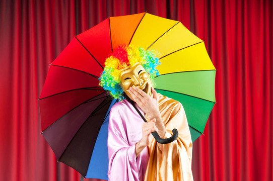 劇場概念與蒙面演員