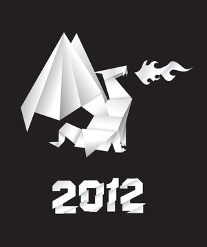 2012折紙龍