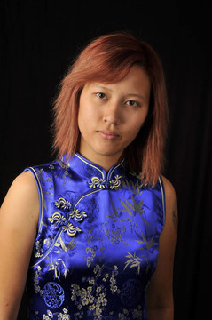 亞洲女人的肖像