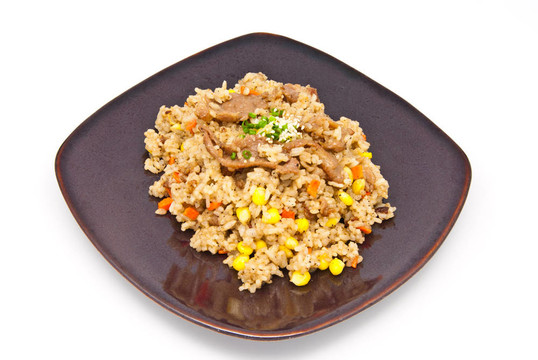 豬肉蔬菜炒飯
