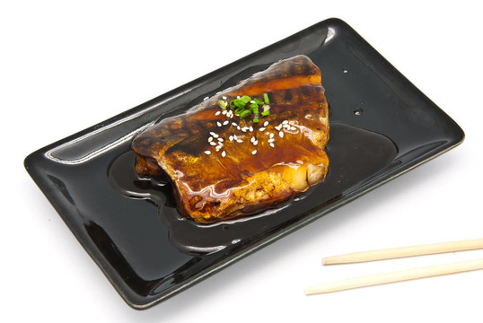 日本菜風格；醬烤Saba魚