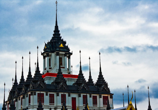 曼谷泰國寺金屬宮叫Wat Ratchanad算法