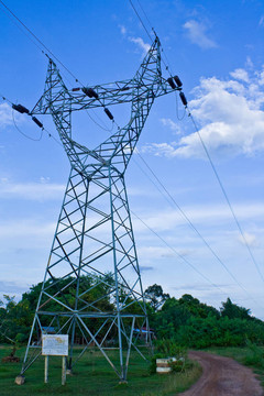 電廠和電力線
