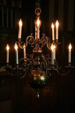 室內(nèi)的Hatley Castle；Victoria加拿大；公元前；