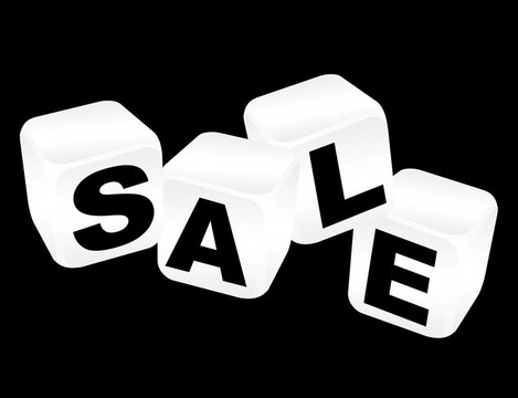 白色立方體銷(xiāo)售