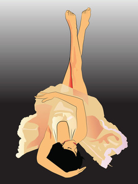 Ballerina Lady放下