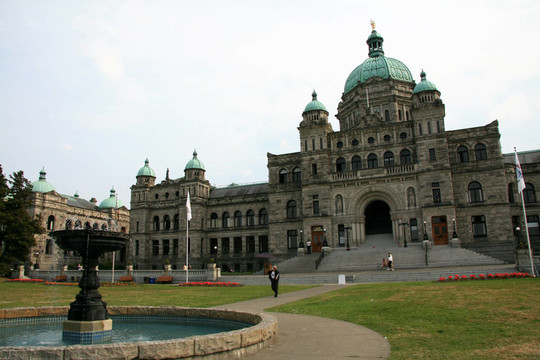 議會大廈；Victoria；卑詩省；加拿大