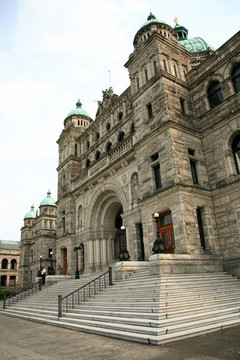 議會(huì)大廈；Victoria；卑詩省；加拿大