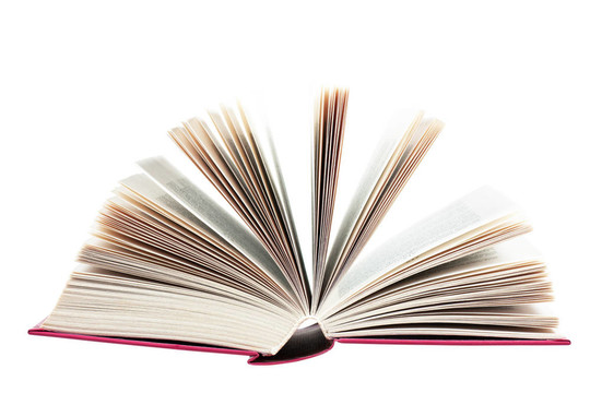 打開的書