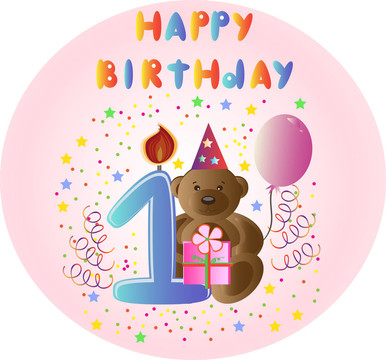 賀卡祝生日快樂