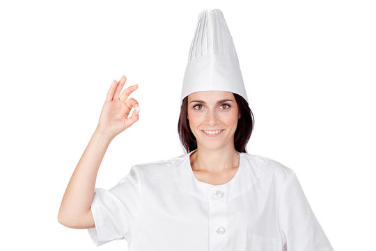 漂亮女人做飯