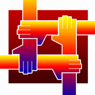 手牽著對方