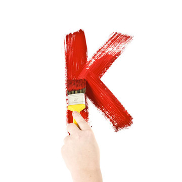 畫字母K