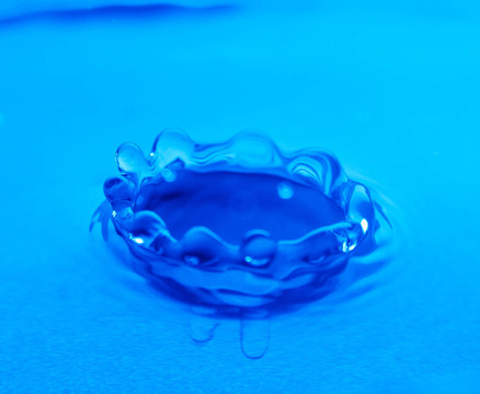 水滴降落