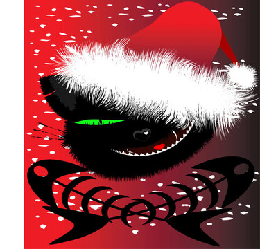 Santa貓