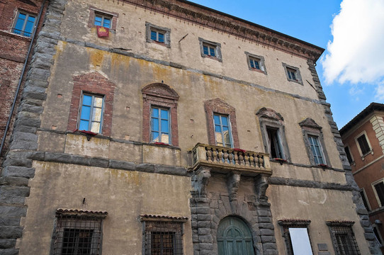corgna宮殿。Citt？della Pieve。翁布里亞大區(qū)。