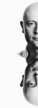 特寫(xiě)男性半頭像