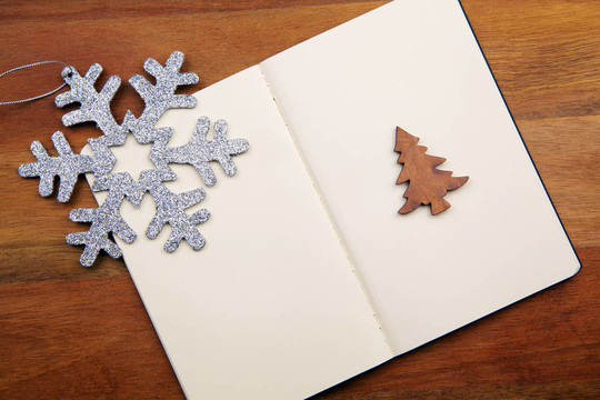 雪花空白書
