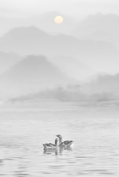 寫意 情侶