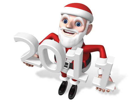 3D圣誕老人的2011條留言