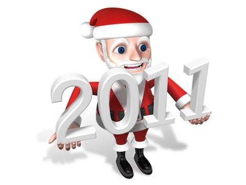3D圣誕老人2011年