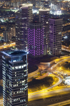 特拉維夫的夜景