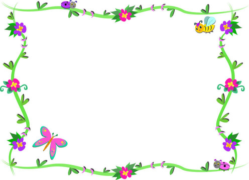 植物框架；Flowers；可愛