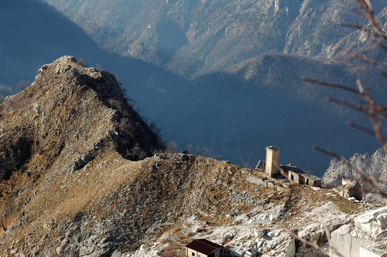 在Apuane Alps山區(qū)