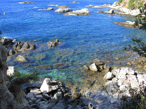 在布拉瓦海岸海灘（西班牙）