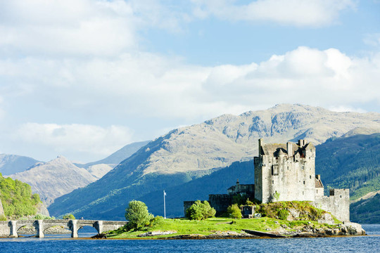 艾琳朵南堡；Loch Duich；蘇格蘭