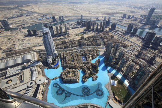 迪拜摩天樓。UAE。