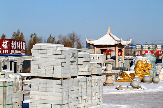 大慶 石材市場 雕塑